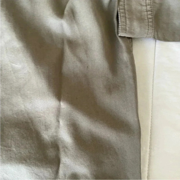 Pam & Gela ruffle army shirt in Loden - Picture 8 of 14